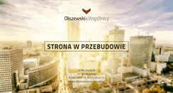 Desktop Screenshot of kancelariaprawnicza.com.pl